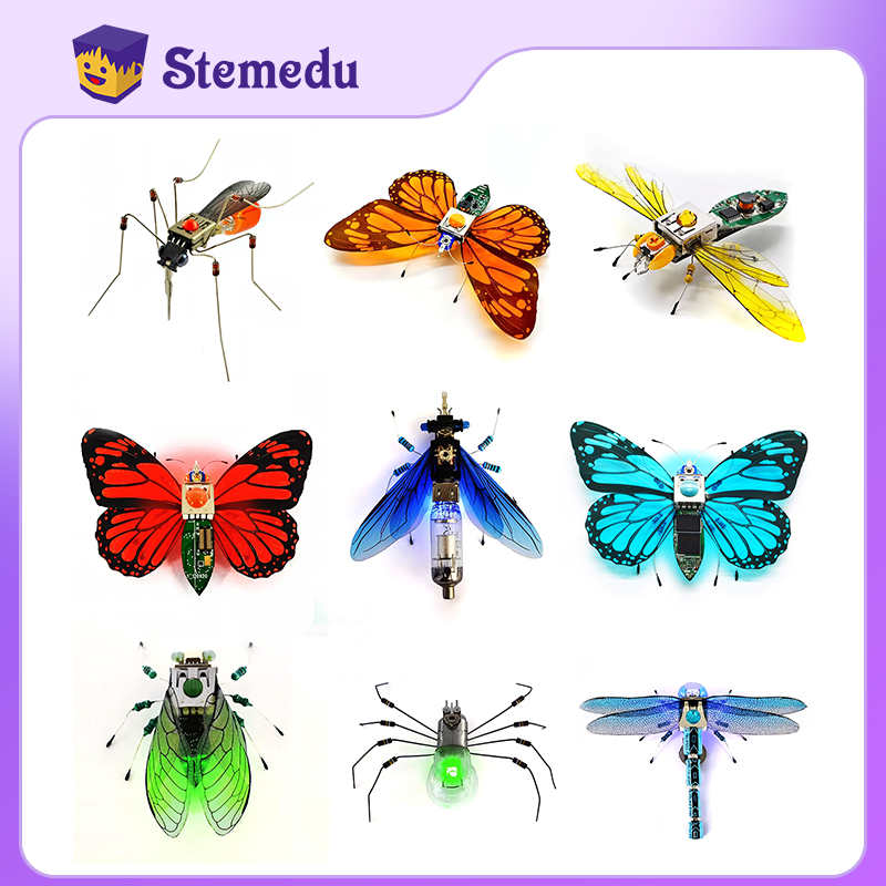 Science And Invention - 스팀 DIY 장난감 로봇 곤충 과학,