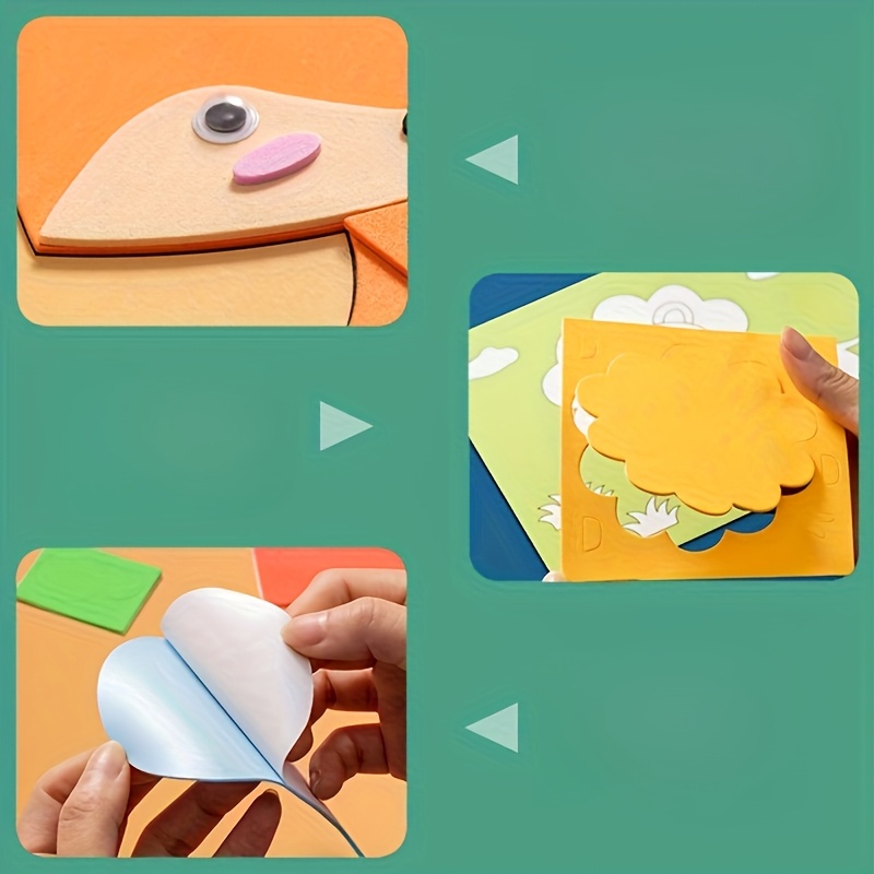 어린이용 3D 스티커, 10개의 랜덤 시트, 일회용,  - Science Project 리뷰 및 가격