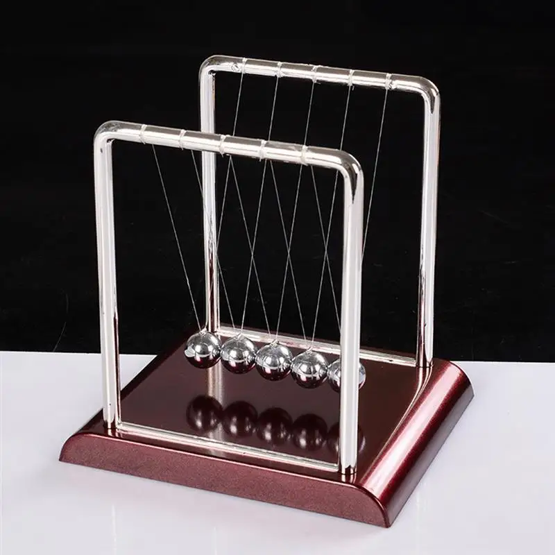 뉴턴 크래들 밸런스 스틸 볼 영구 운동 충돌 공 학교  - Newton Cradle Large 리뷰 및 가격