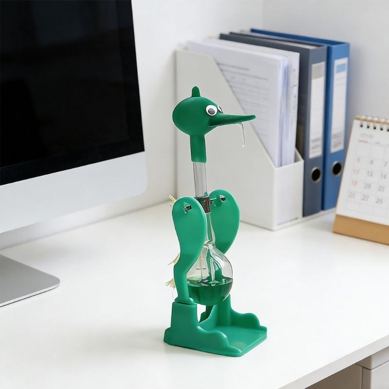참신 마시는 물 새 장난감 끊임없이 모션 보빙 유리 오 - Newton Cradle Large 리뷰 및 가격
