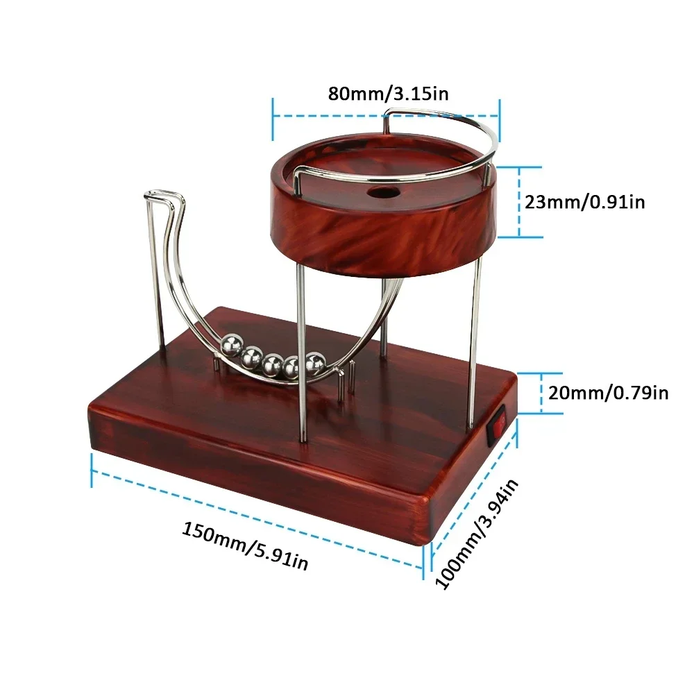 2024 아트 영구 기계, 키네틱 플라스틱 아트 모션, - Newton Cradle Large 리뷰 및 가격