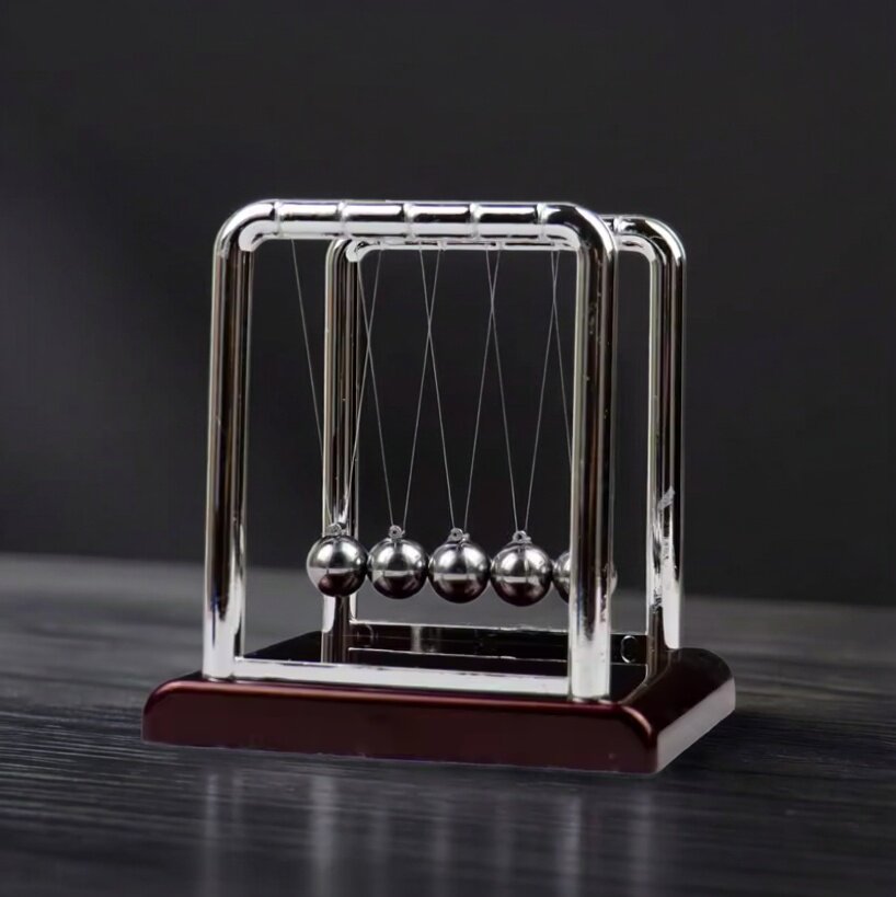 뉴턴 크래들 밸런스 펜듈럼 볼 물리학 과학 장난감 가정 - Newton Cradle Large 리뷰 및 가격
