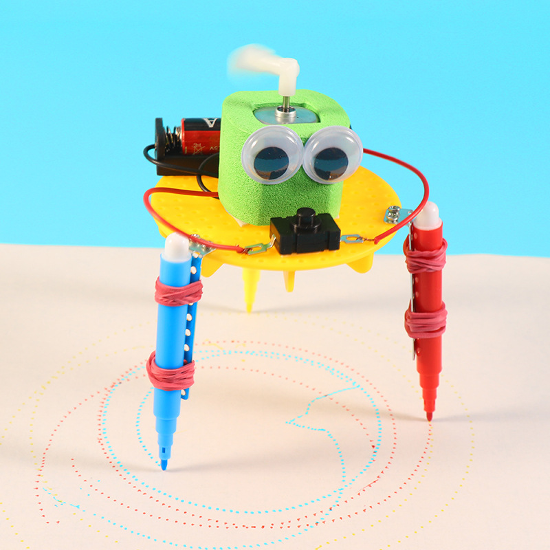 DIY 낙서 로봇 기술 작은 발명품 어린이를위한 교육  - Science And Invention 리뷰 및 가격