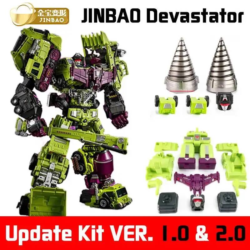 Jinbao Devastator 업데이트 키트 부품 V - Science Robot 리뷰 및 가격
